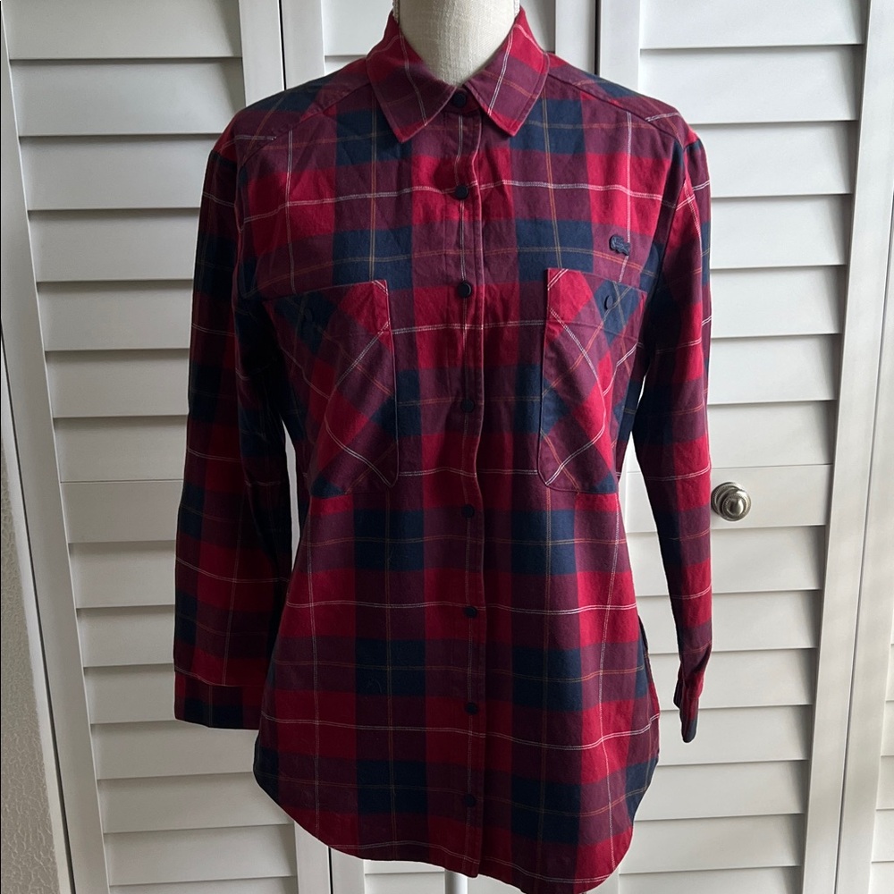 LACOSTE Button Up Top